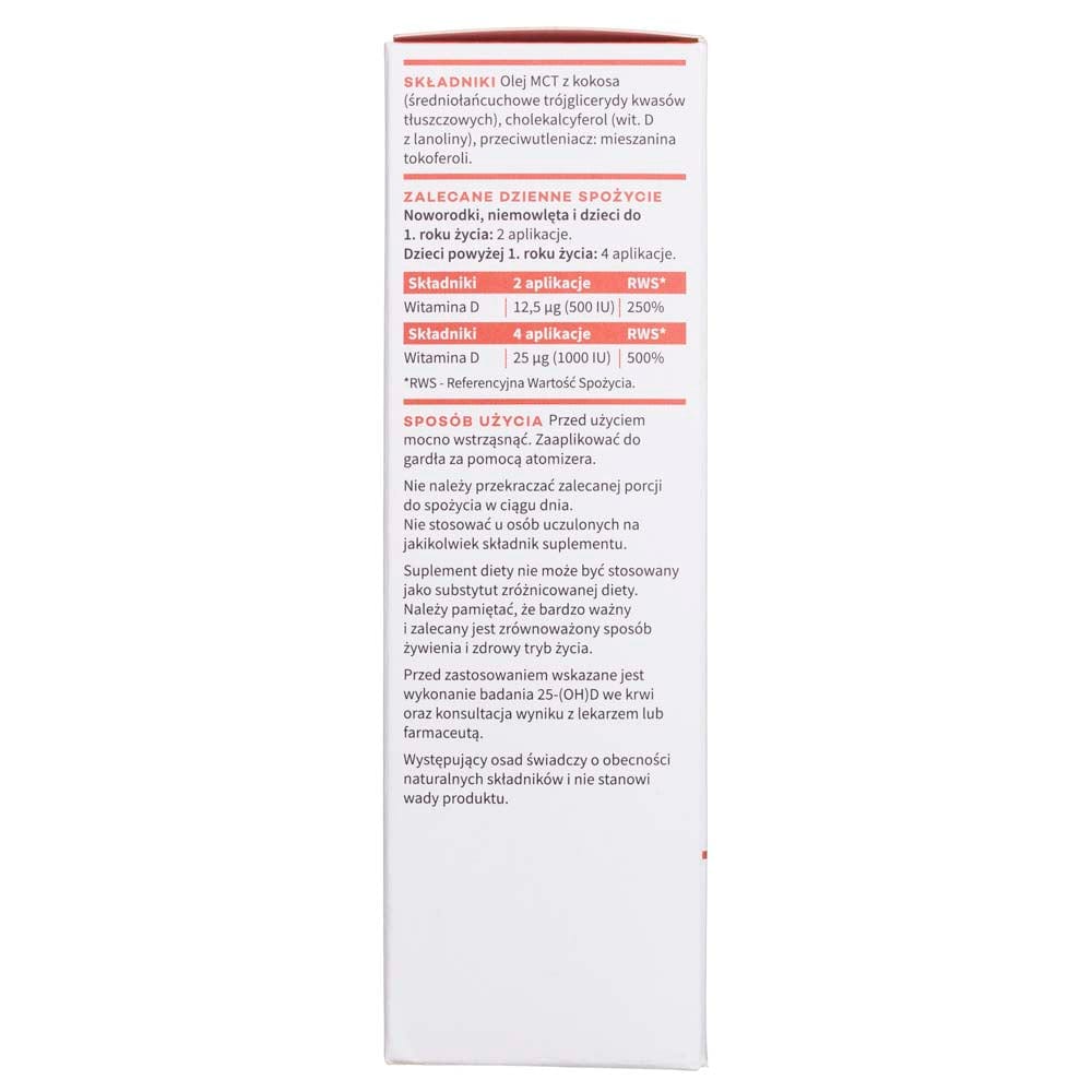 Aura Herbals Vitamin D3 for Children MCT, Aerosol - 50 ml