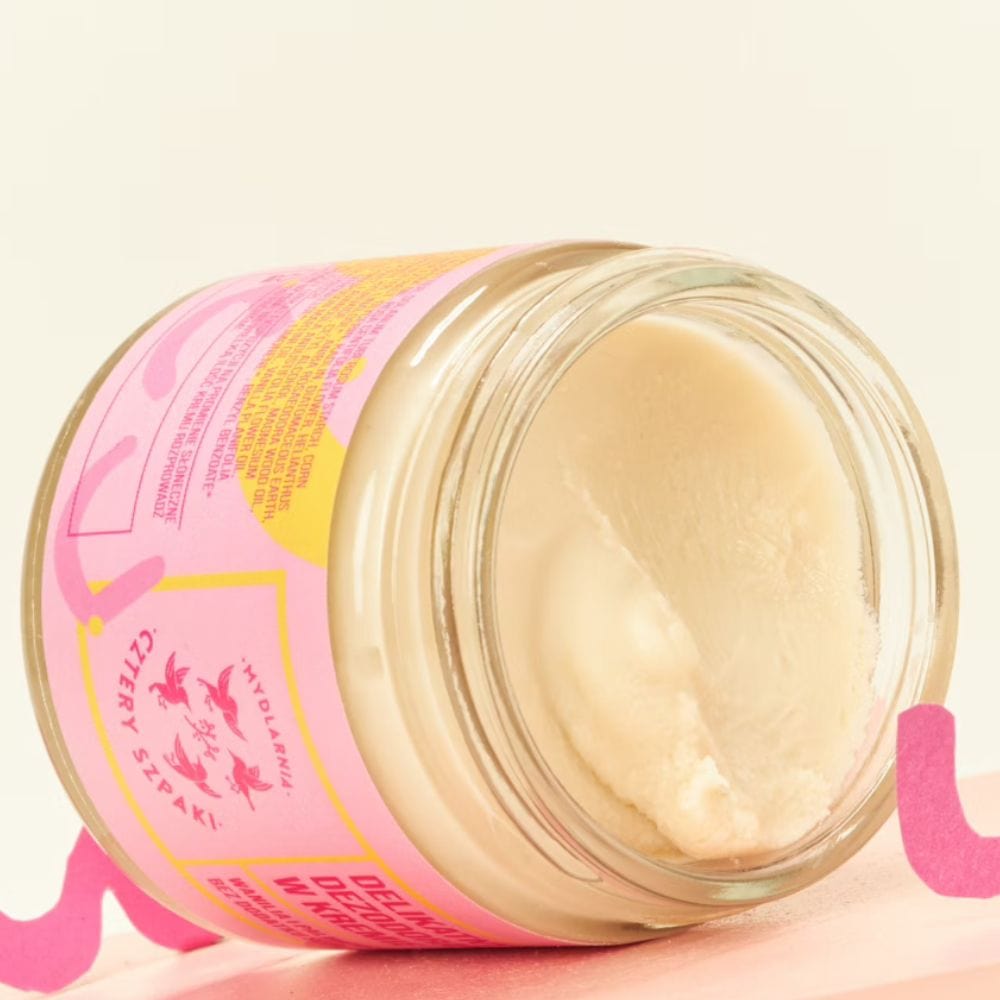 Cztery Szpaki Mild Cream Deodorant, Vanilla and Palmarosa - 60 ml