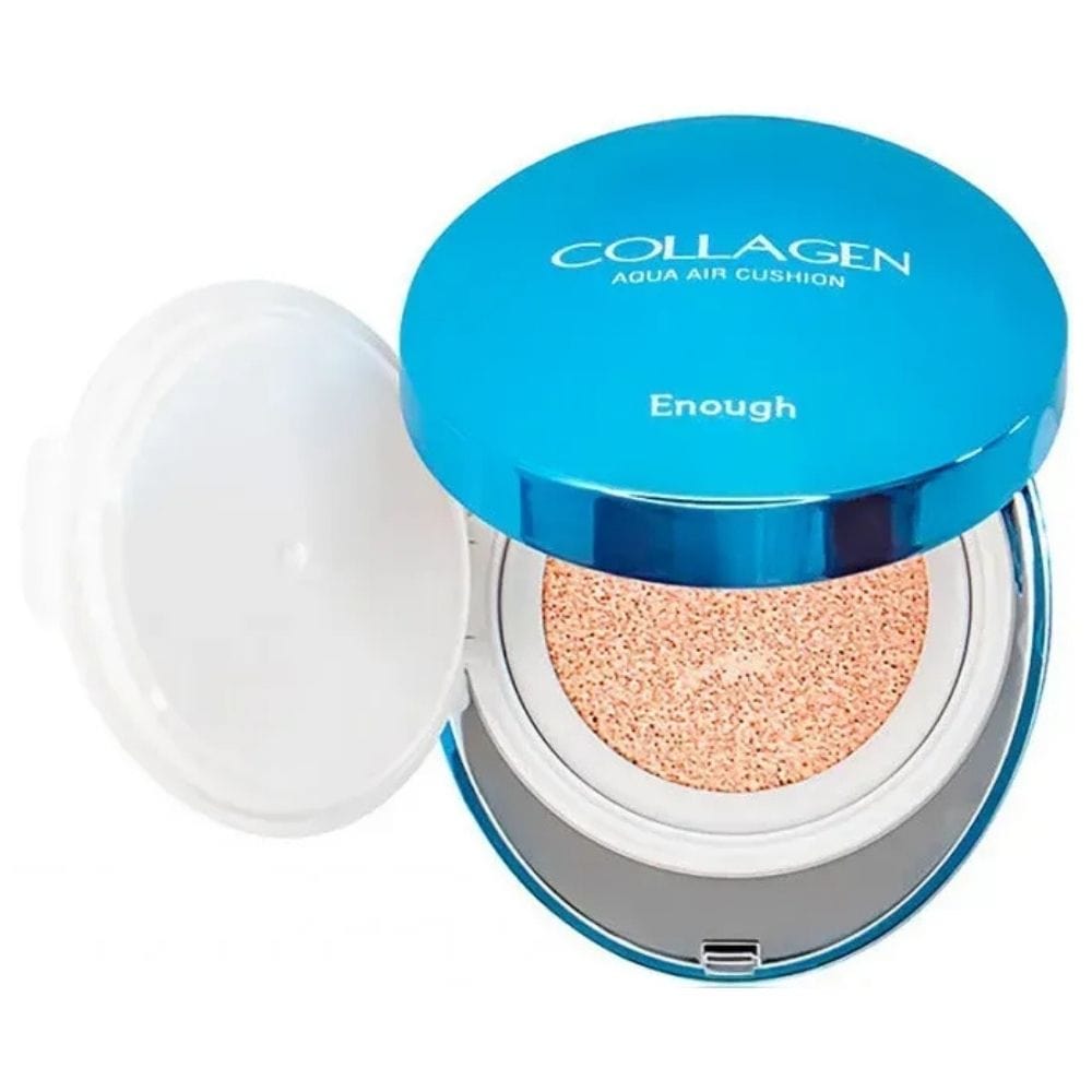 Enough Collagen Aqua Air Cushion SPF50+/PA+++, Shade 13 Light Beige - 15 g
