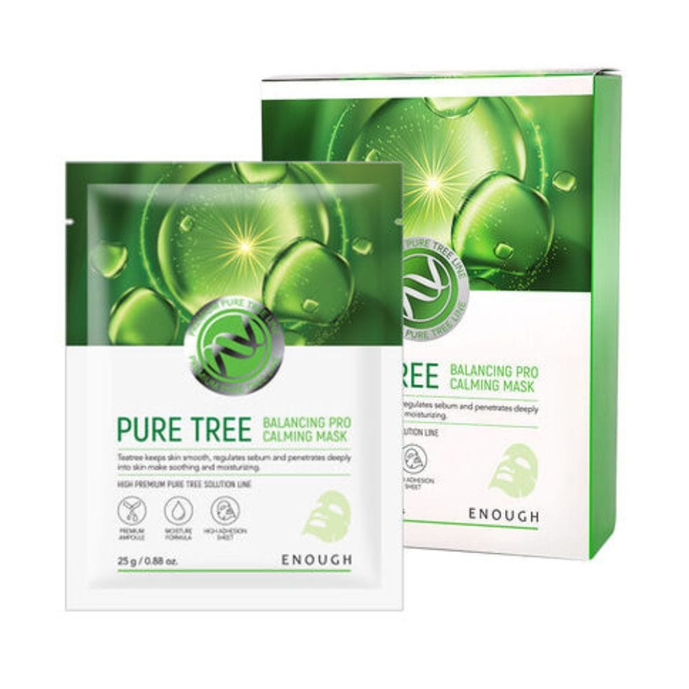 Enough Pure Tree Mask with Tea Tree Extract - 10 Pieces