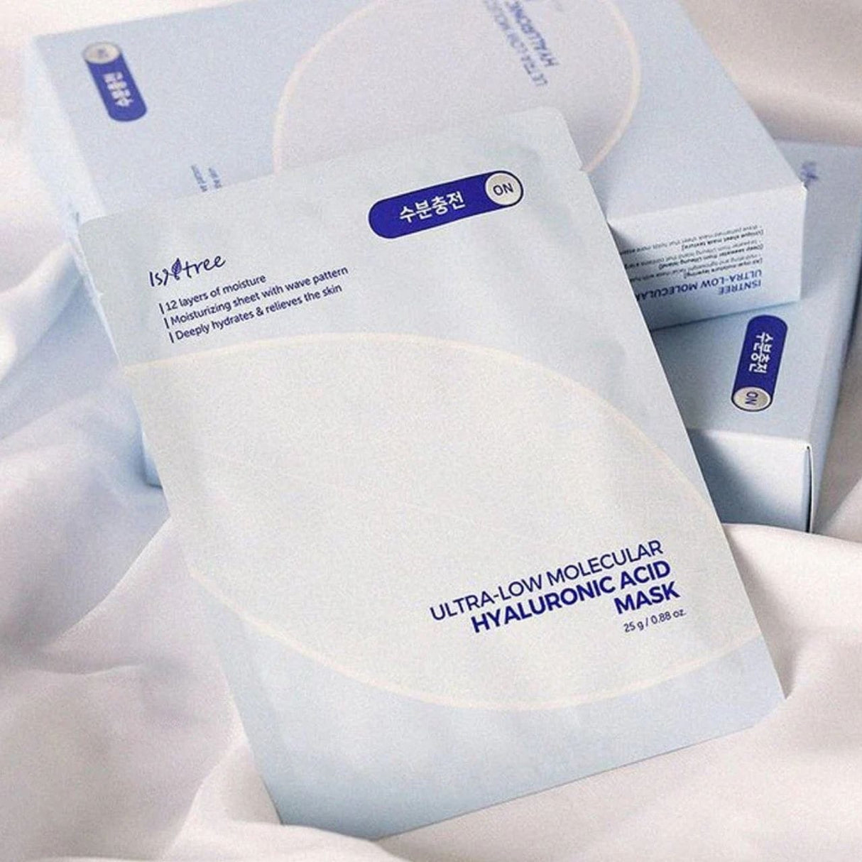 Isntree Ultra Low Molecular Hyaluronic Acid Mask - 10 Sheets