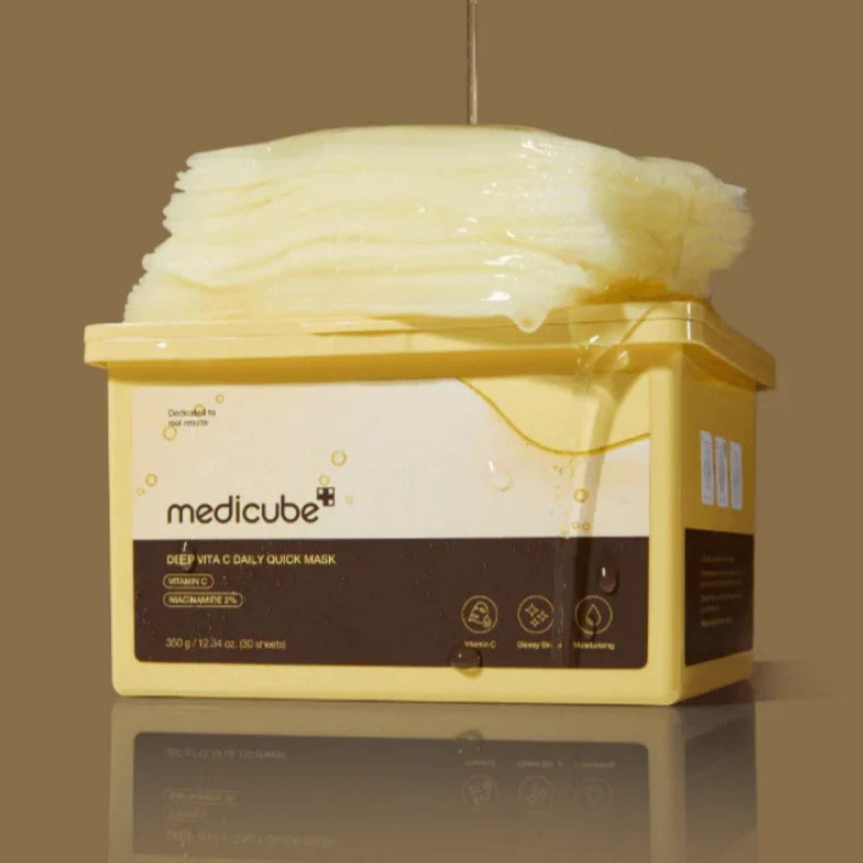 Medicube Deep Vita C Daily Brightening Sheet Masks - 30 Pieces
