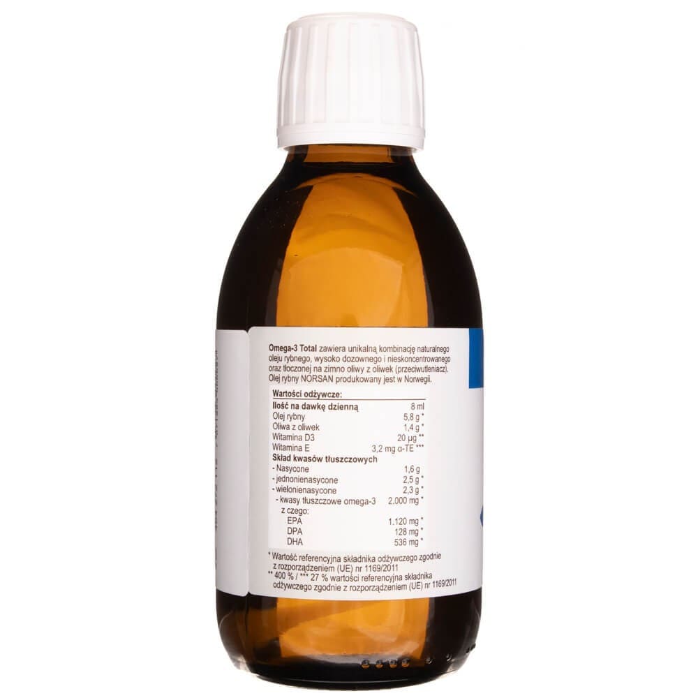 Norsan Omega-3 Total, Lemon - 200 ml