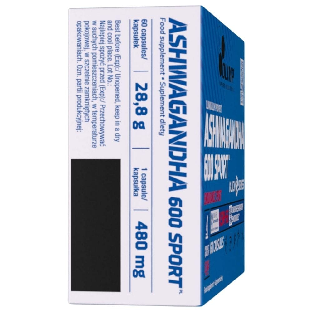 Olimp Ashwagandha 600 Sport - 60 Capsules