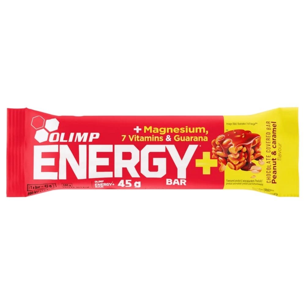 Olimp Energy+ Bar, Peanuts & Caramel - 45 g