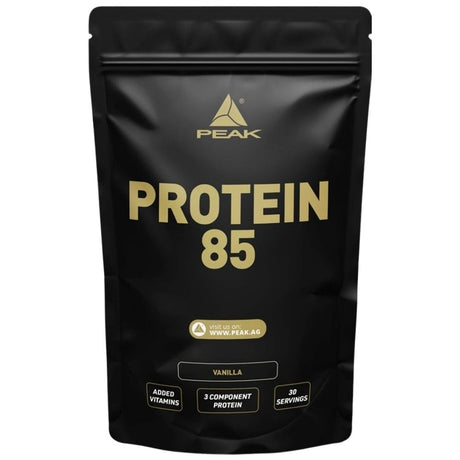 Peak Protein 85, Protein Supplement with Vitamins, Vanilla - 900 g