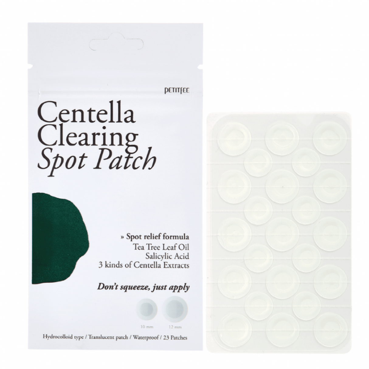 Petitfee Centella Clearing Spot Patch - 23 Patches
