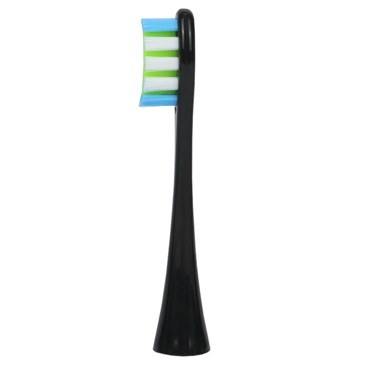 Puries Wave Black Electric Toothbrush Heads for Oclean - 4 Pieces