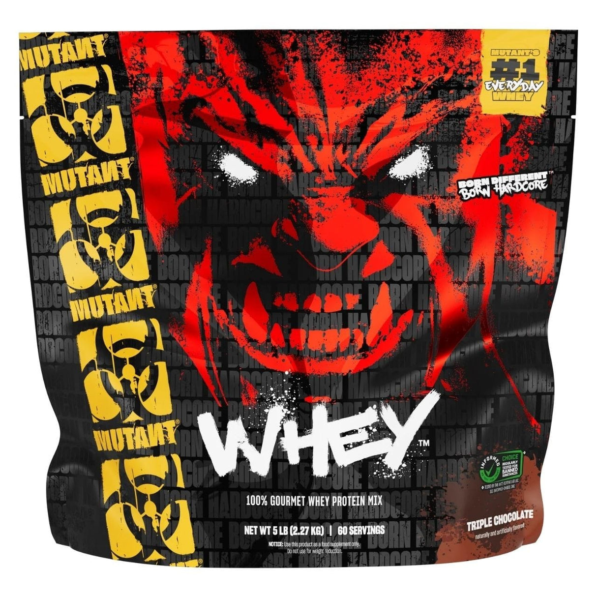 PVL Mutant Whey, Triple Chocolate - 2270 g