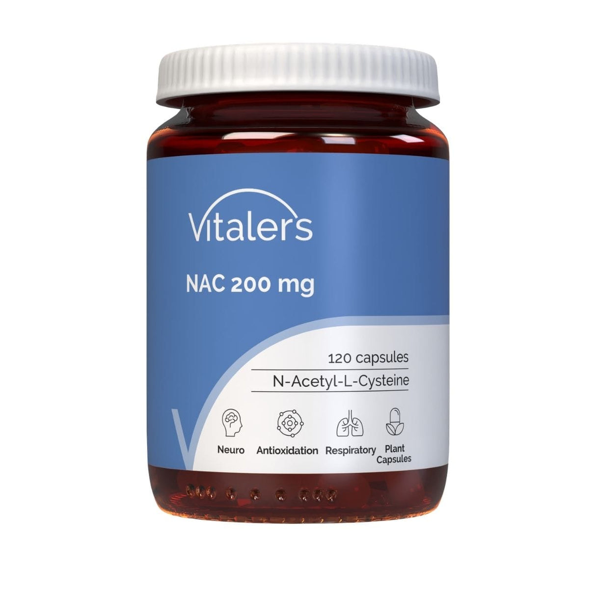 Vitaler's NAC 200 mg – 120 Capsules