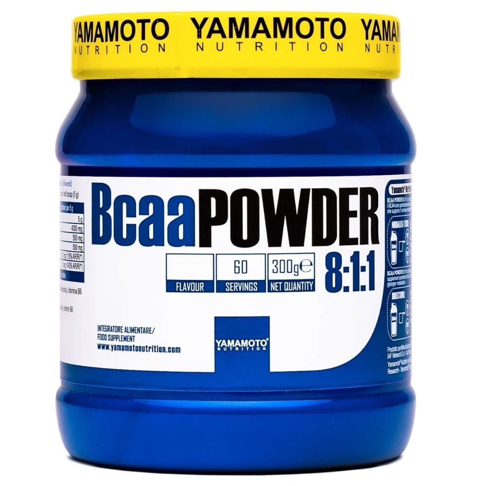 Yamamoto BCAA 8:1:1, Branched Chain Amino Acids, Orange-Lemon - 300 g