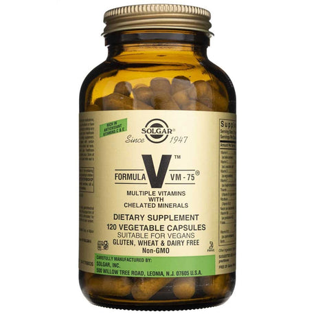 Solgar Formula VM-75 - 120 Veg Capsules