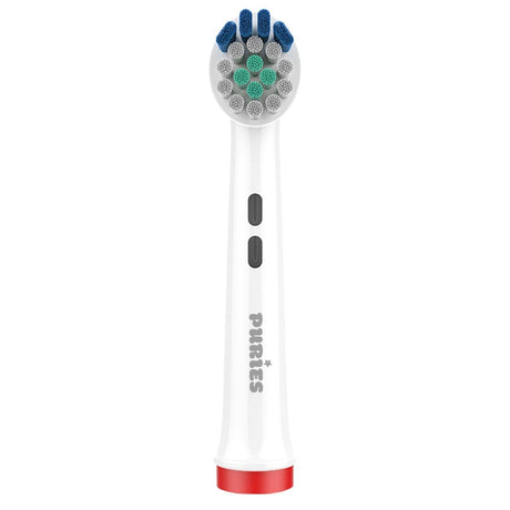 Puries Boost Electric Toothbrush Heads for Oral-B - 4 Pieces
