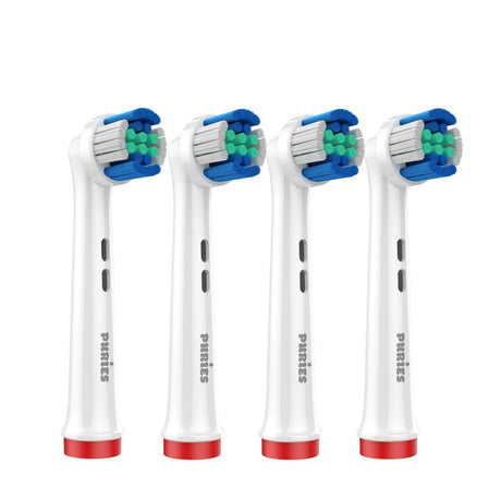 Puries Omni Electric Toothbrush Heads for Oral-B - 4 Pieces