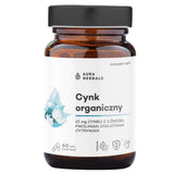 Aura Herbals Organic Zinc 15 mg - 60 Capsules