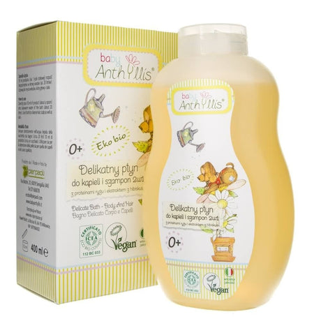 Baby Anthyllis Gentle Bath and Shampoo 2in1 - 400 ml