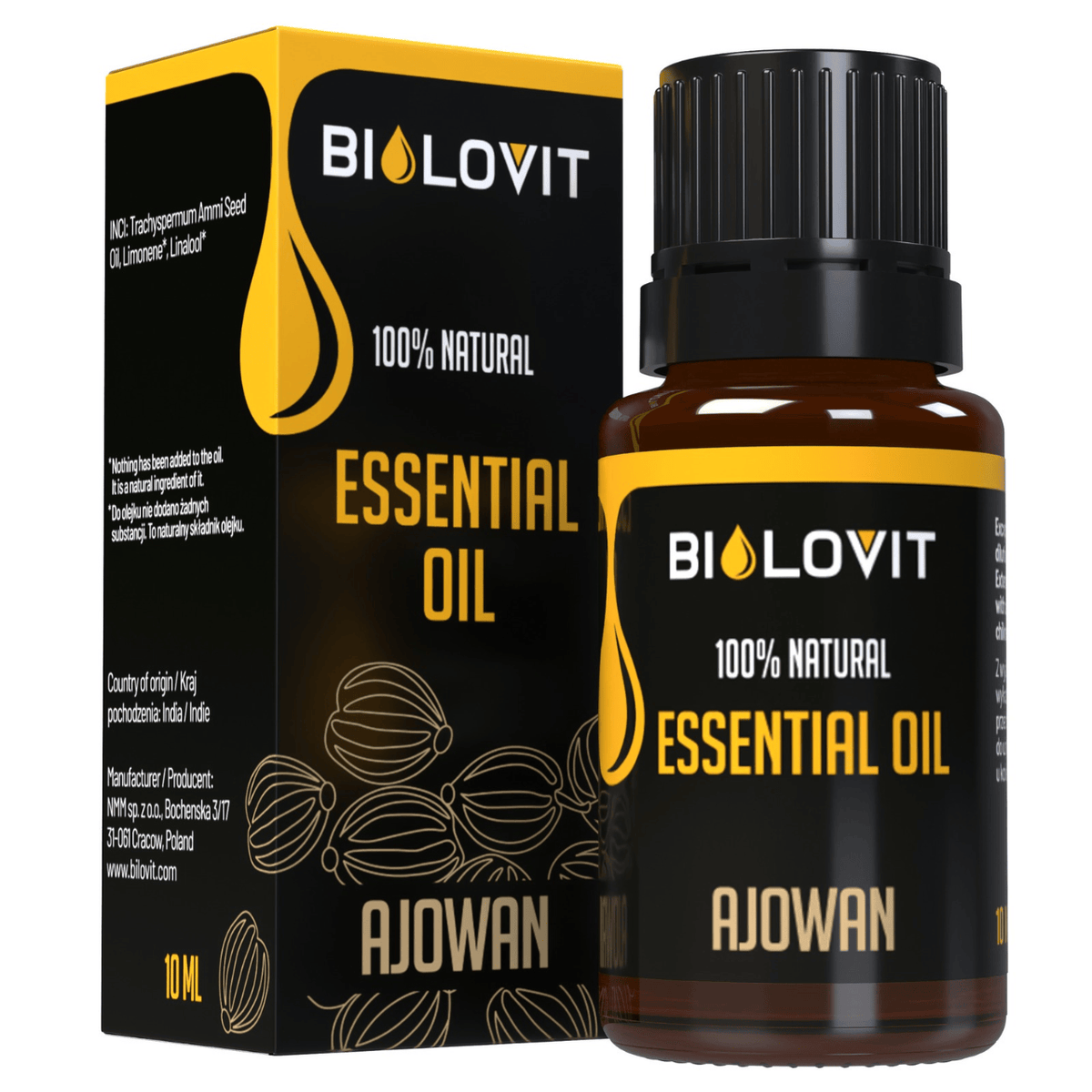 Bilovit Ajowan Essential Oil - 10 ml