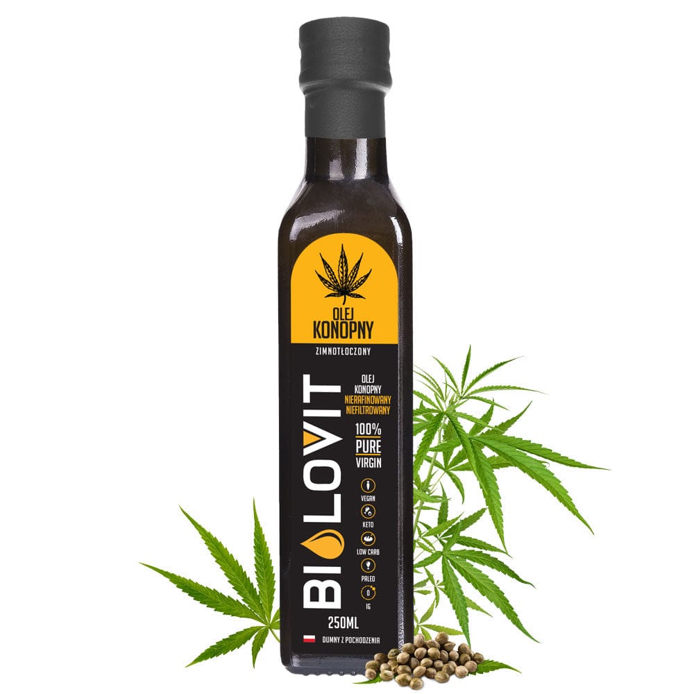 Bilovit Hemp Oil Cold Pressed - 250 ml