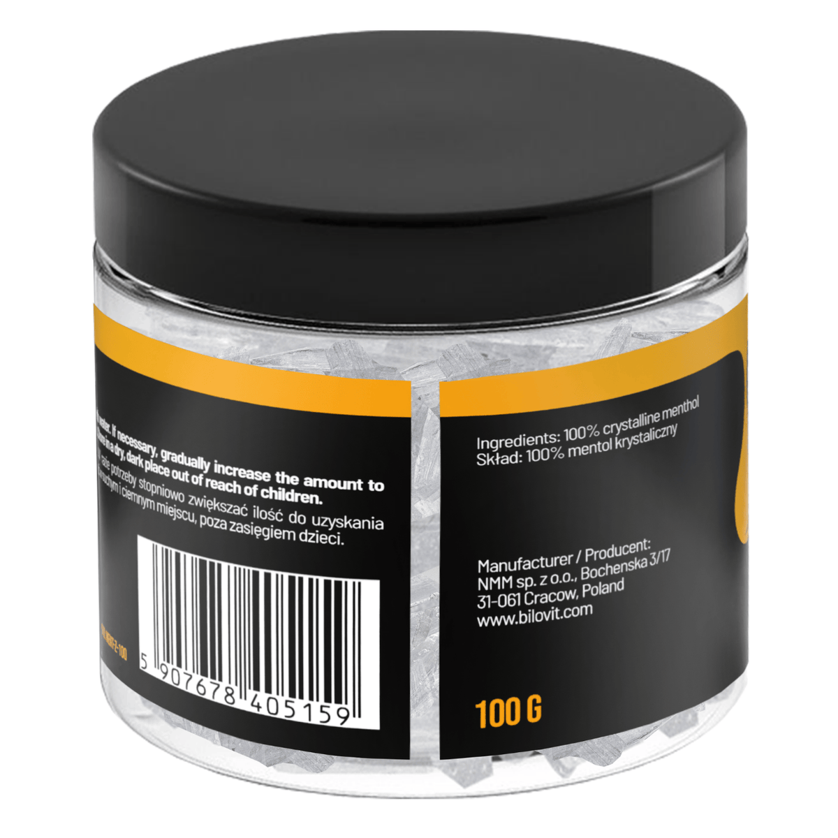 Bilovit Menthol Crystals - 100 g