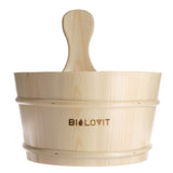 Bilovit Sauna Bucket, Pine - 4 litres