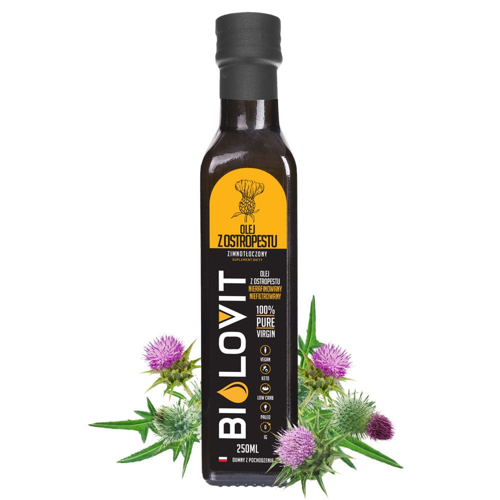 Bilovit Thistle Oil Cold Pressed - 250 ml