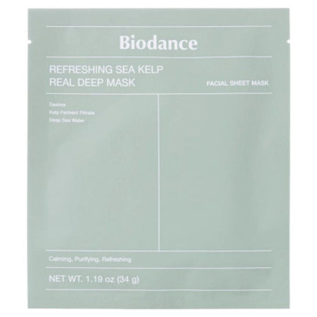 Biodance Refreshing Sea Kelp Real Deep Mask - 34 g