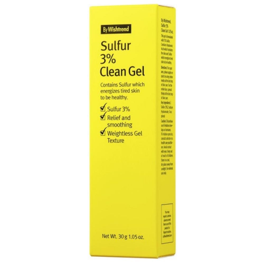 By Wishtrend Sulfur 3% Clean Gel - 30 ml