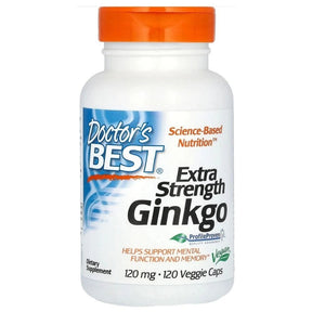 Doctor's Best Extra Strengh Ginkgo 120 mg - 120 Capsules
