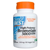 Doctor's Best High Potency Bromelain 3000 GDU - 90 Veg Capsules