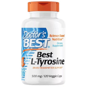 Doctor's Best L-Tyrosine 500 mg - 120 Capsules
