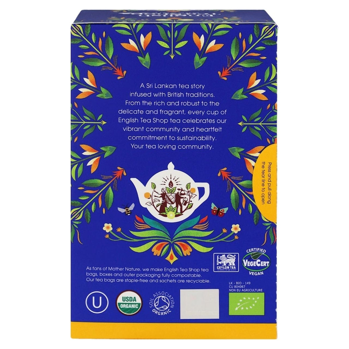 English Tea Shop Earl Grey – 20 Sachets