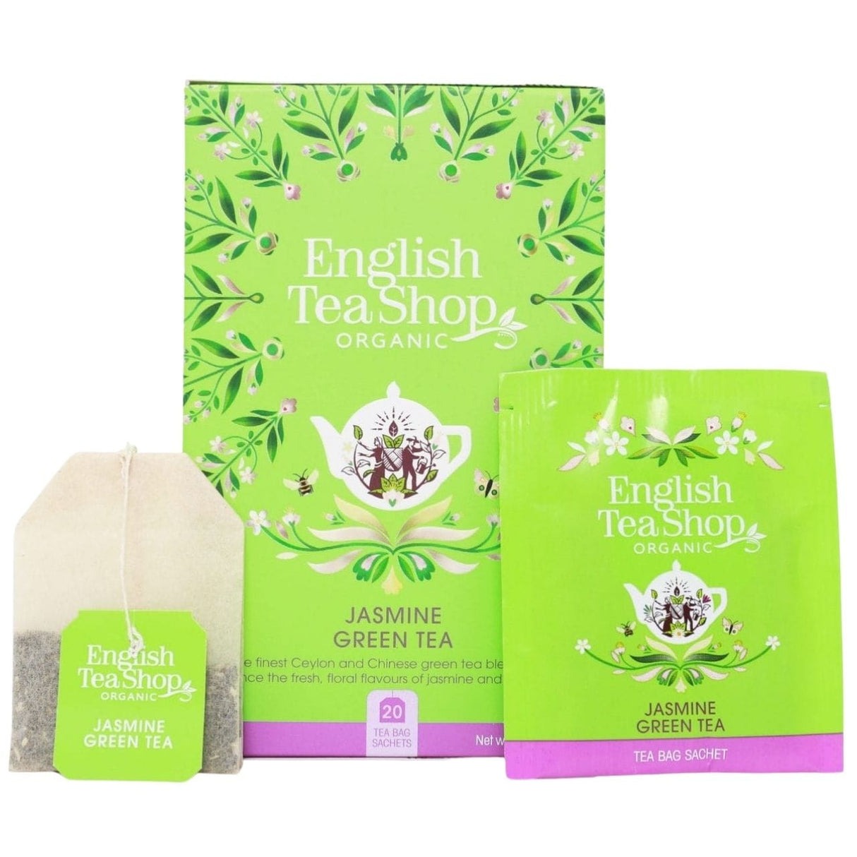 English Tea Shop Jasmine Green Tea – 20 Sachets