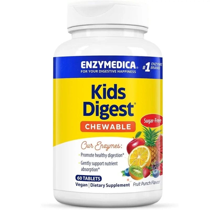 Enzymedica Kids Digest™ Fruit Punch - 60 Chewable Tablets