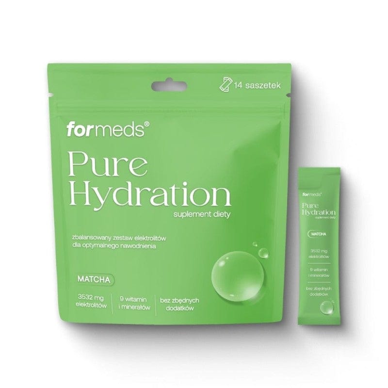 Formeds Pure Hydration Electrolytes, Matcha - 14 Sachets