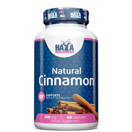 Haya Labs Organic Cinnamon 500 mg - 60 Capsules