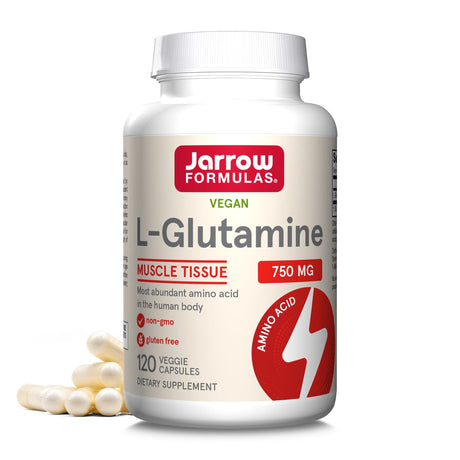 Jarrow Formulas L-Glutamine 750 mg - 120 Veg Capsules