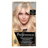 L'Oréal Paris Preference Hair Colour, Z9.1 Viking, Light Ash Blonde
