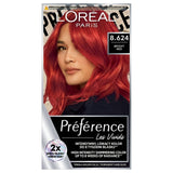 L'Oréal Paris Préférence Vivid Colors Hair Colour 8.624 Bright Red, Montmartre