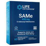 Life Extension SAMe S-Adenosyl-Methionine 400 mg - 60 Tablets