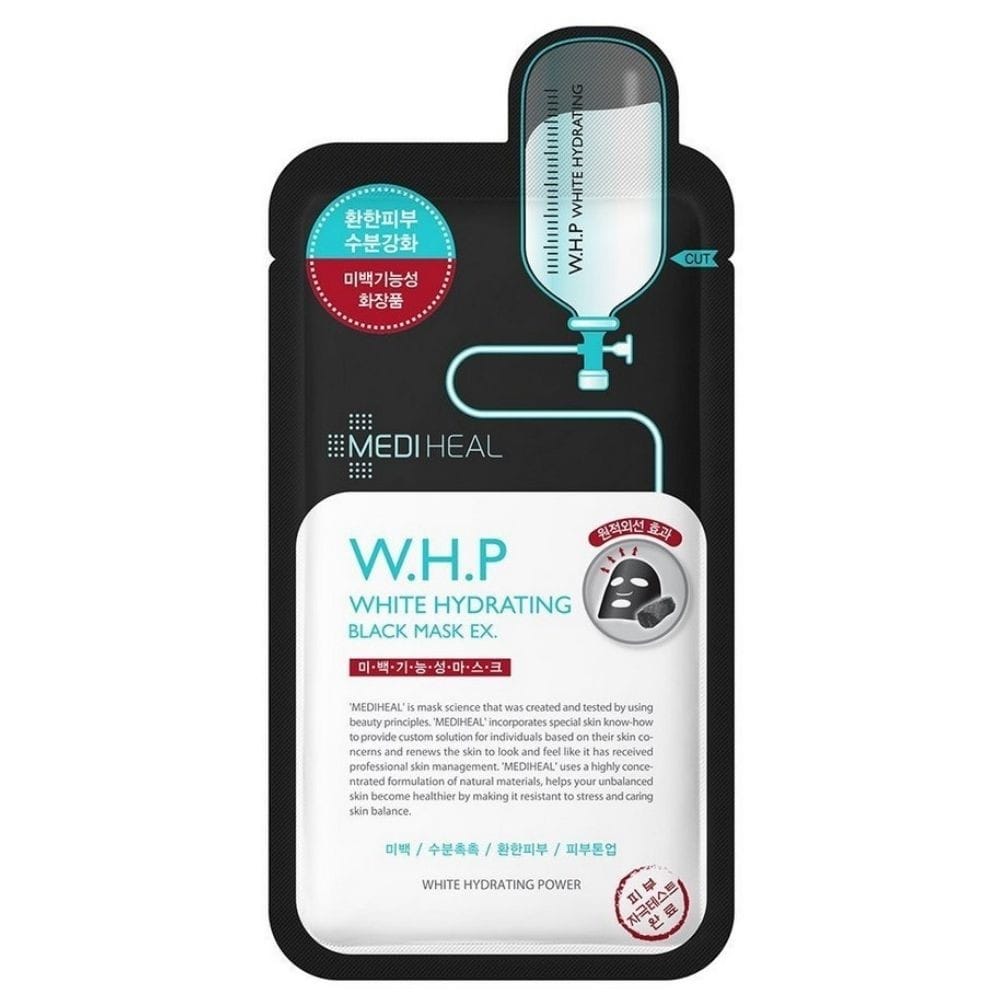 Mediheal W.H.P White Hydrating Black Mask EX. - 1 Sheet