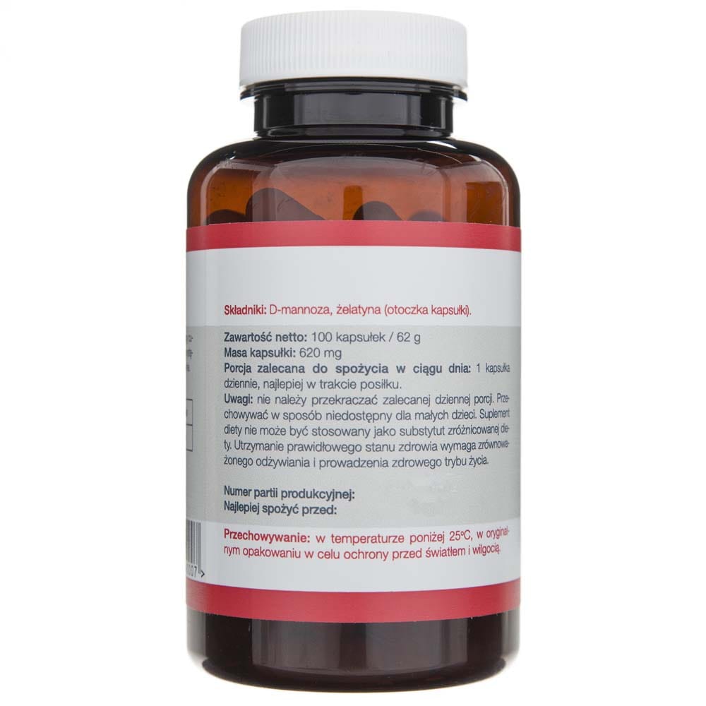 Medverita D-mannose 500 mg - 100 Capsules