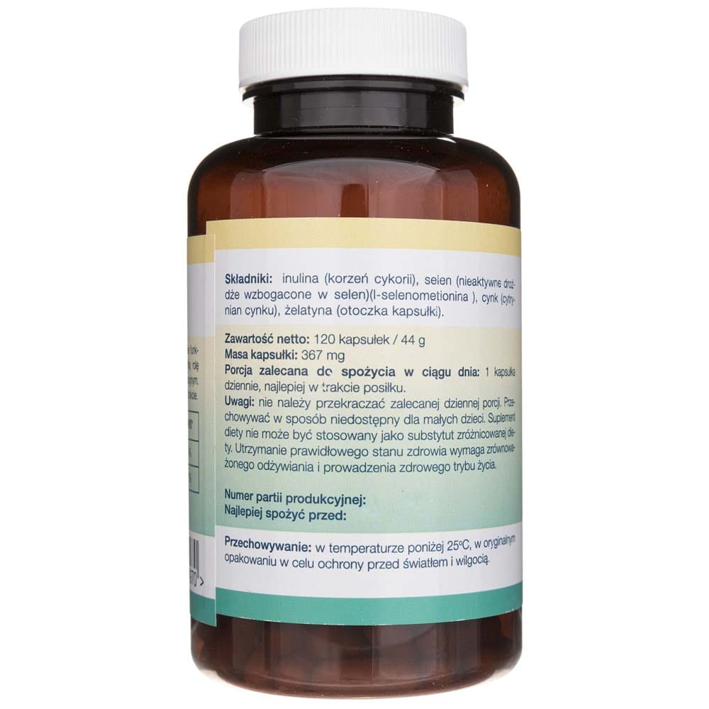 Medverita Selenium 200 mcg + Zinc 15 mg - 120 Capsules