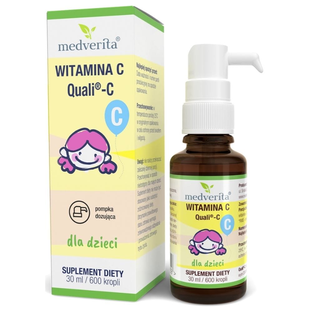 Medverita Vitamin C Quali®-C Drops for Children - 30 ml – Medpak