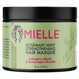 Mielle Rosemary Mint Strengthening Hair Masque, with Rosemary and Mint - 340 g