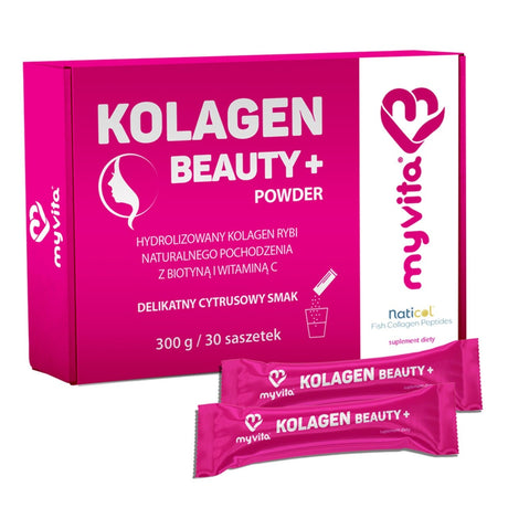 MyVita Collagen Beauty+, Citrus - 30 Sachets
