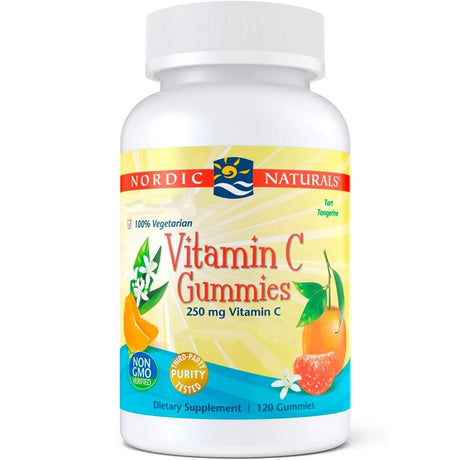 Nordic Naturals  Vitamin C for Children, Tangerine  - 60 Gummies