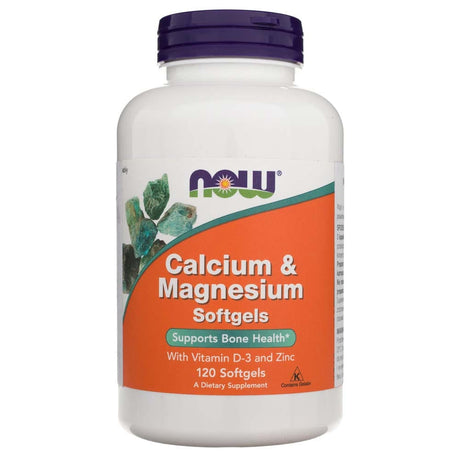 Now Foods Calcium & Magnesium - 120 Softgels