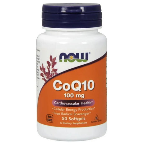 Now Foods CoQ10 100 mg - 50 Softgels