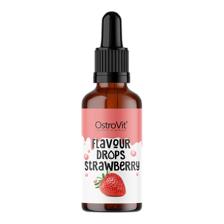 OstroVit Flavour Drops Strawberry - 30 ml