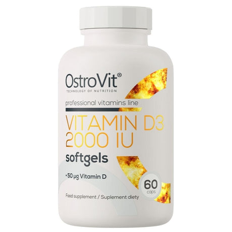 Ostrovit Vitamin D3 2000 IU - 60 Softgels